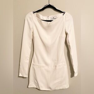 Courreges‎ Swallow
Bateau Neck Long Sleeve dress